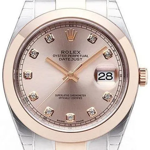 Rolex Datejust 41 126301 41mm Yellow gold and Stainless steel Rose