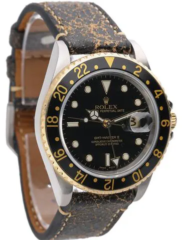 Rolex GMT-Master II 16713 40mm Yellow gold and Stainless steel Black 5