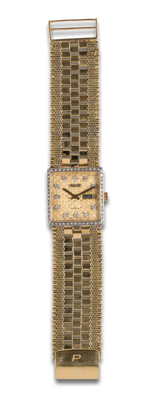 Piaget 32mm Yellow gold and Diamond Gilded