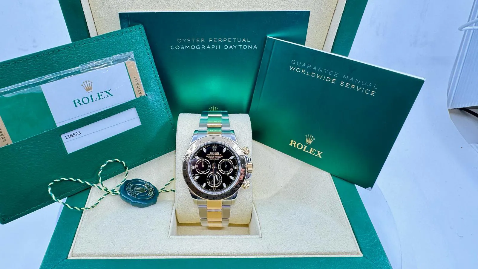 Rolex Daytona 116523 40mm Yellow gold and stainless steel 9