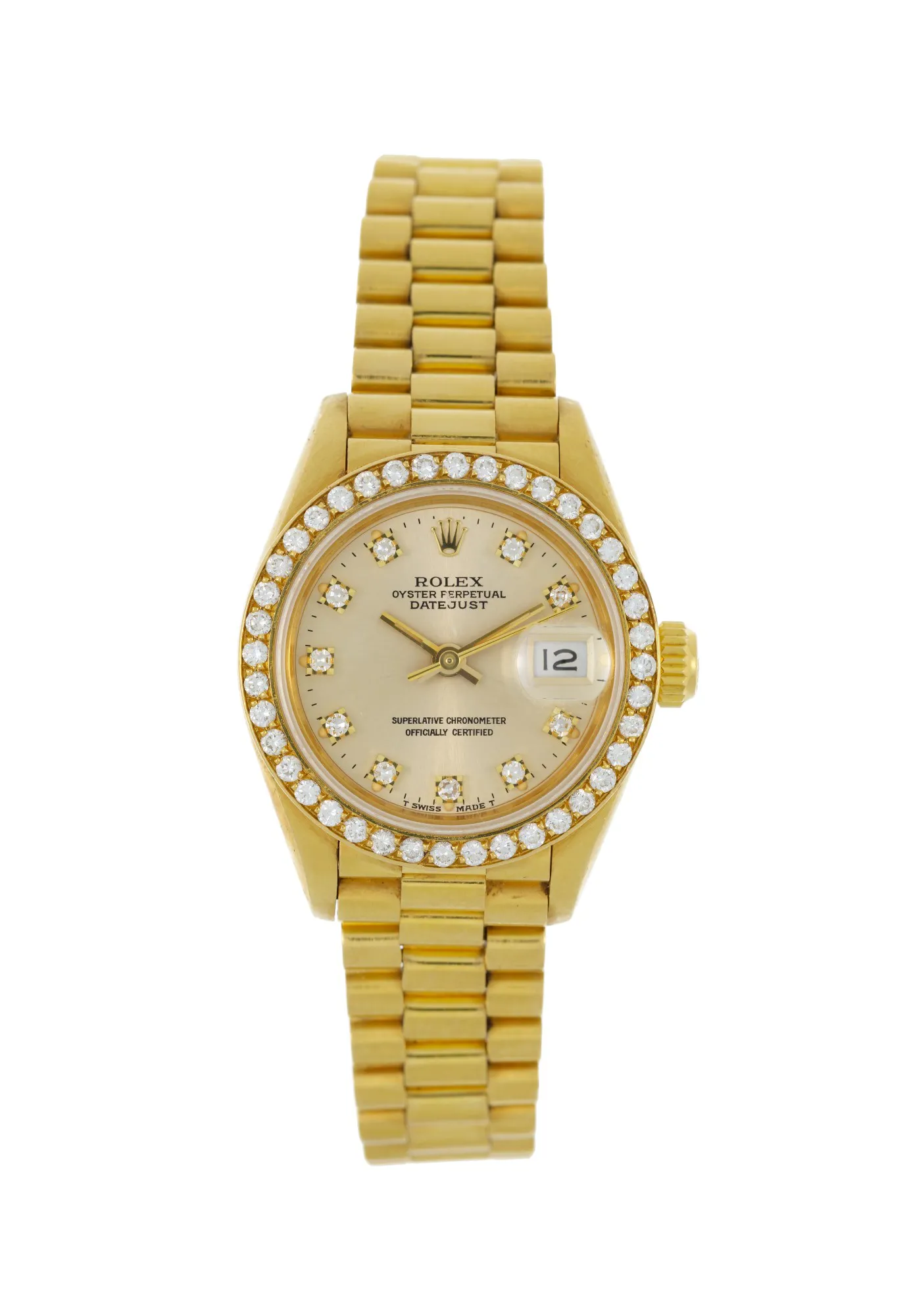 Rolex Lady-Datejust 69138 26mm Yellow gold