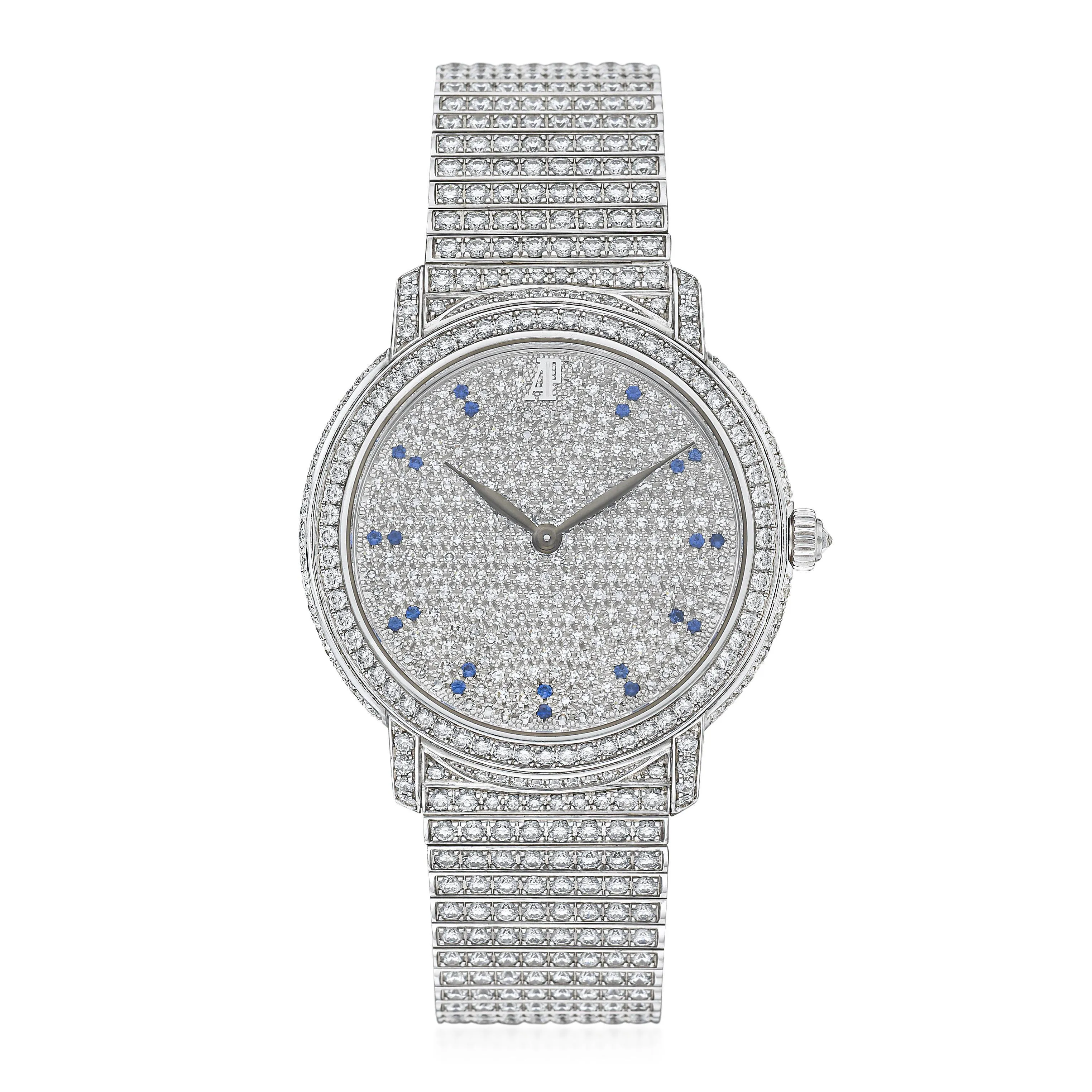 Audemars Piguet Jules Audemars 15125BC.ZZ.8040BC.01 36mm White gold and Diamond Diamond pavé