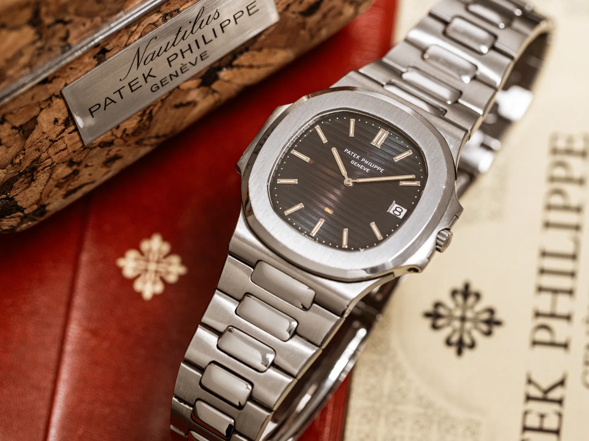 Patek Philippe Nautilus 3700/001 41mm Stainless steel Blue 1