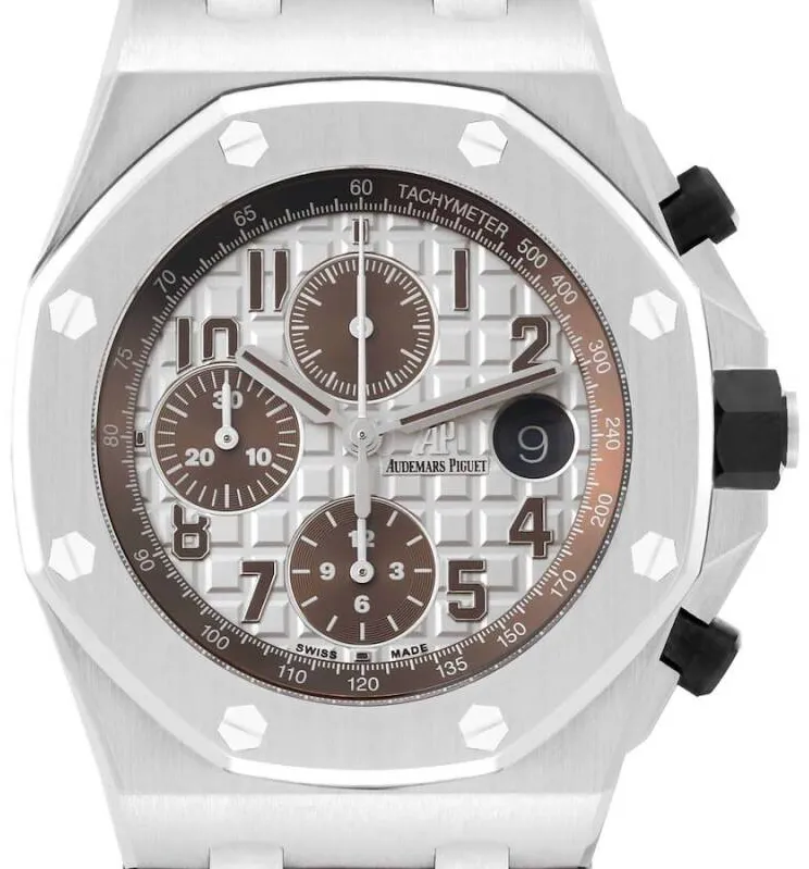 Audemars Piguet Royal Oak Offshore 26470ST.OO.A801CR.01 42mm Stainless steel Beige 1