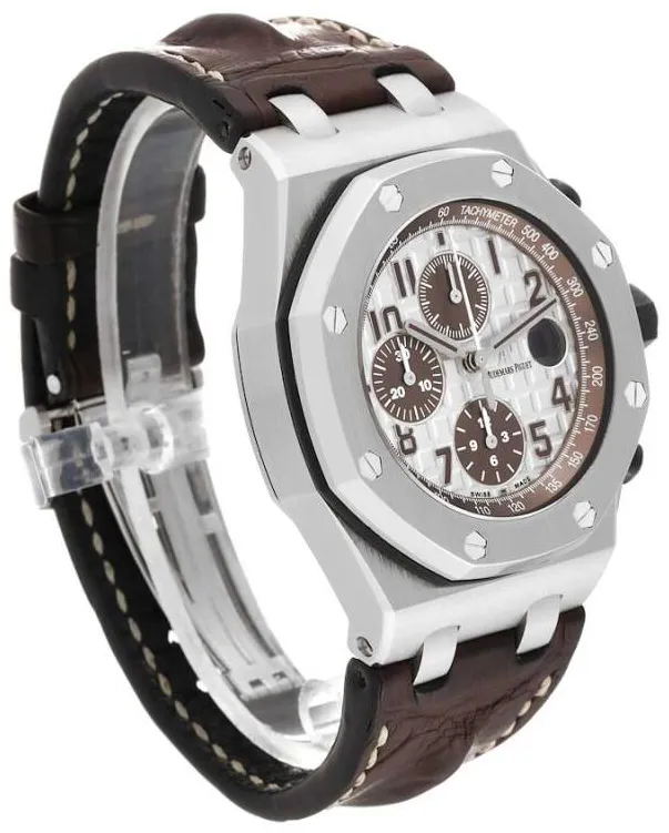 Audemars Piguet Royal Oak Offshore 26470ST.OO.A801CR.01 42mm Stainless steel Beige 3