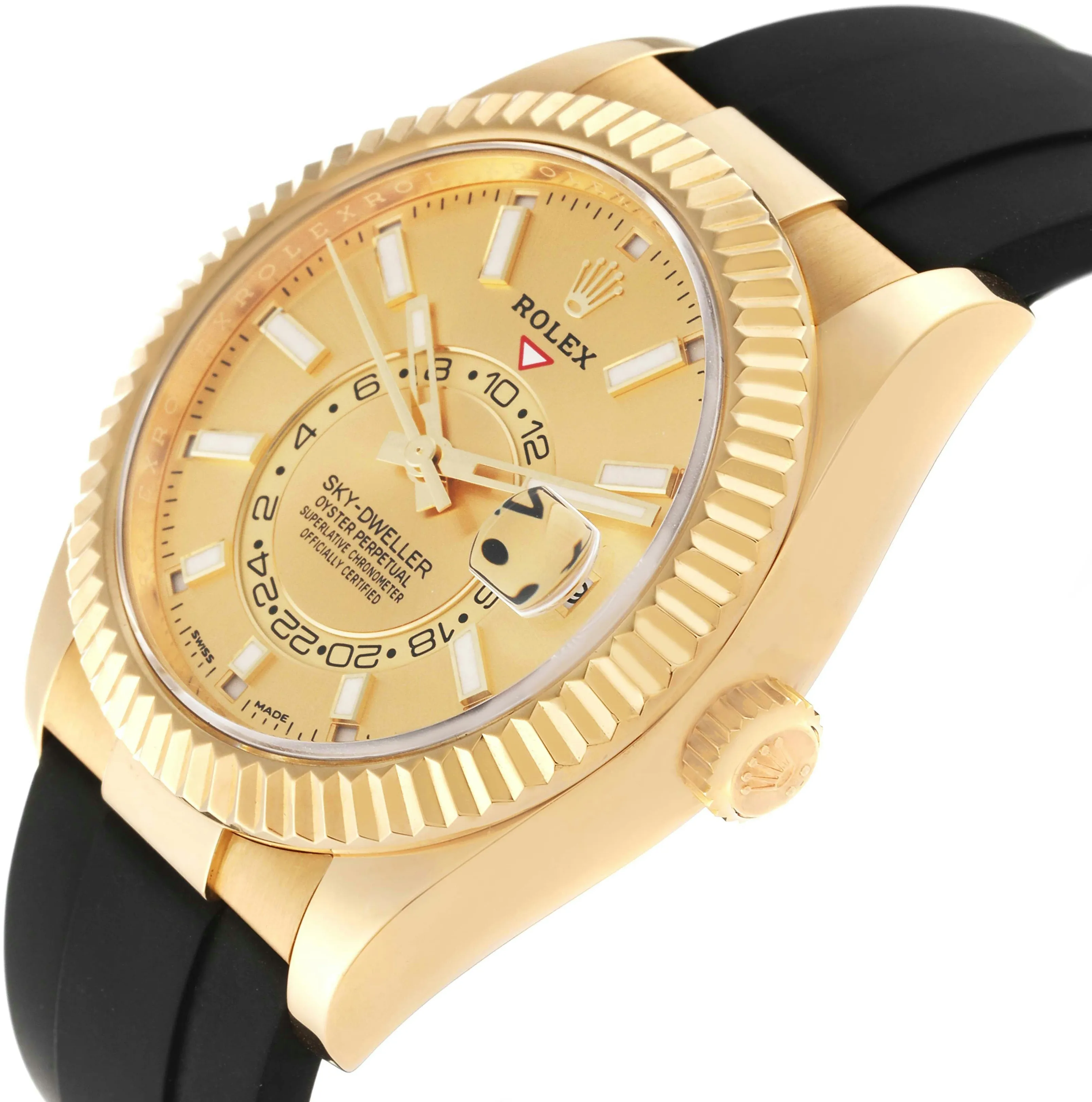 Rolex Sky-Dweller 326238 42mm Yellow gold Champagne 2