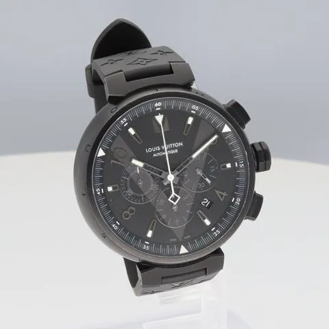 Louis Vuitton Tambour Q1A62Z 50mm Stainless steel Black 1