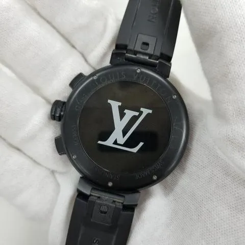 Louis Vuitton Tambour Q1A62Z 50mm Stainless steel Black 6