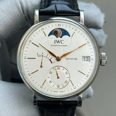 IWC Portofino Hand-Wound IW516401 45mm Stainless steel Silver