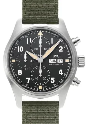 IWC Pilot IW387901 41mm Stainless steel Black