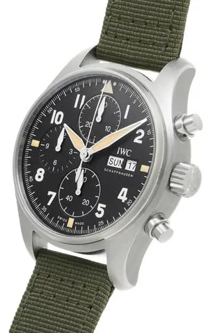 IWC Pilot IW387901 41mm Stainless steel Black 1