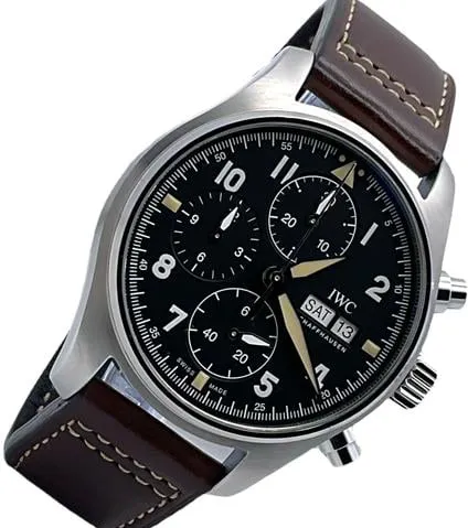 IWC Pilot IW387903 41mm Stainless steel Black