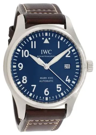 IWC Pilot Mark IW327010 40mm Stainless steel Blue