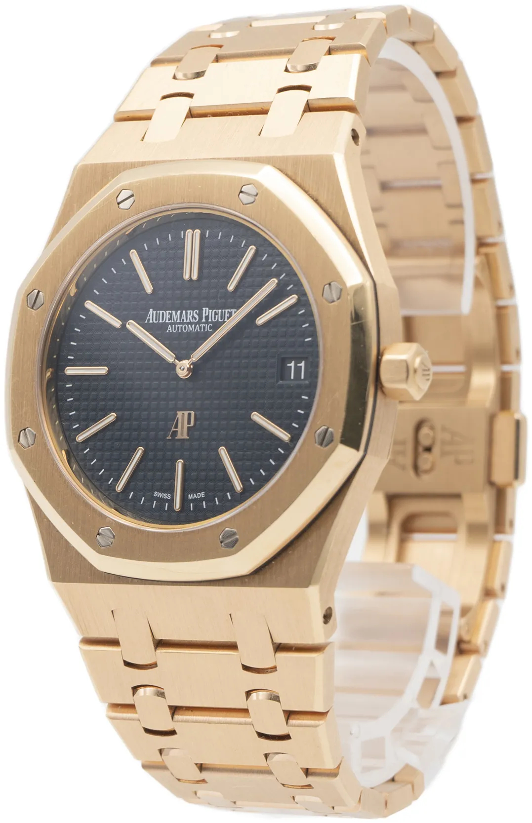 Audemars Piguet Royal Oak 15202OR.OO.1240OR.01 39mm Rose gold Blue 1