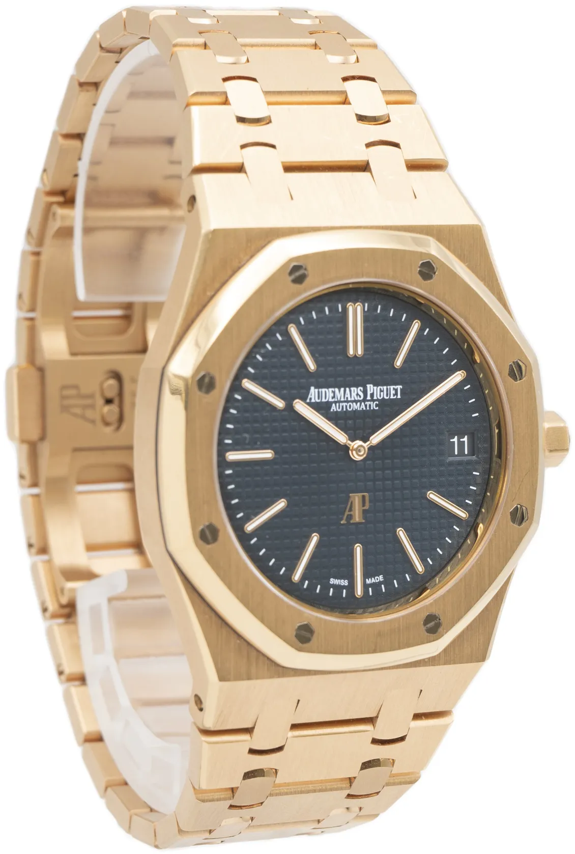 Audemars Piguet Royal Oak 15202OR.OO.1240OR.01 39mm Rose gold Blue 5