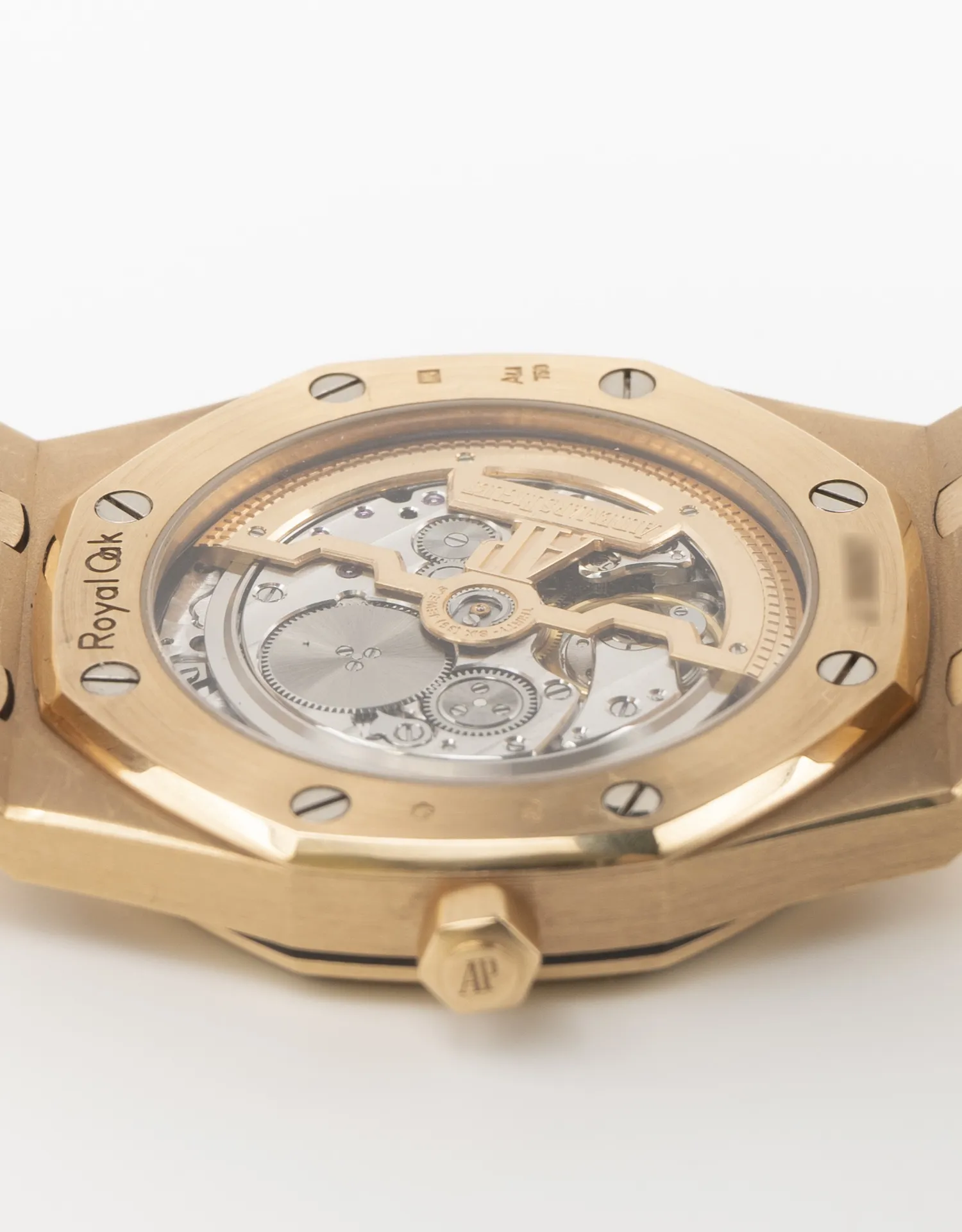 Audemars Piguet Royal Oak 15202OR.OO.1240OR.01 39mm Rose gold Blue 6