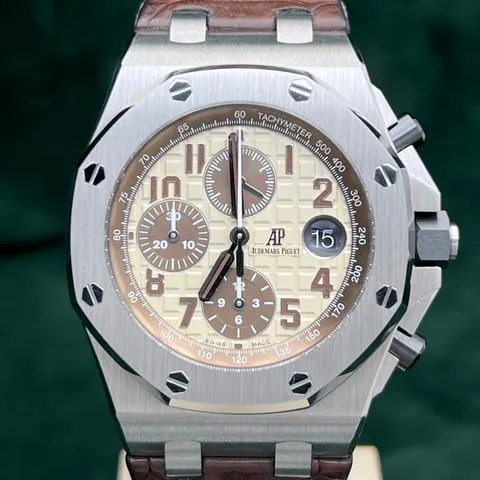 Audemars Piguet Royal Oak Offshore 26470ST.OO.A801CR.01 42mm Stainless steel Beige