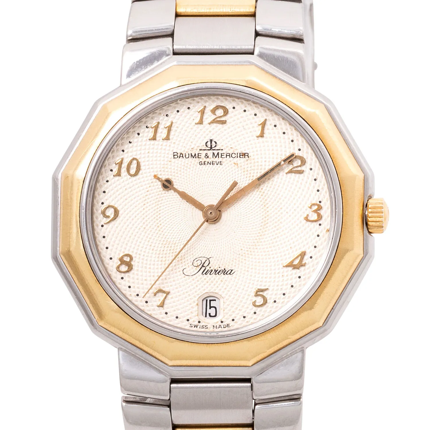 Baume & Mercier Riviera MV045164 36mm Yellow gold and Stainless steel