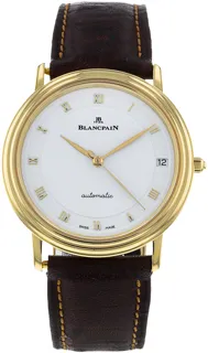 Blancpain Villeret 1151-1418-55 Yellow gold White