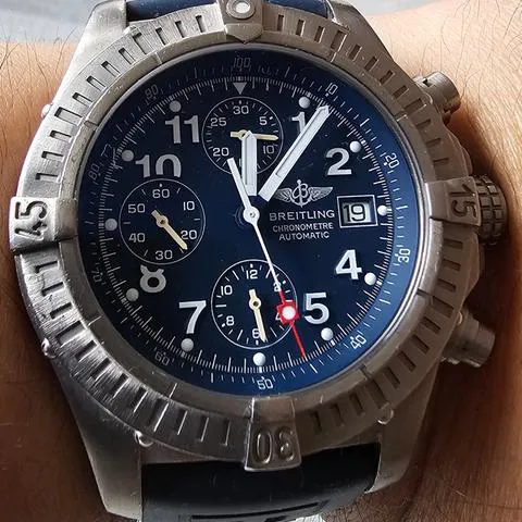 Breitling Avenger E13360 44mm Titanium Blue