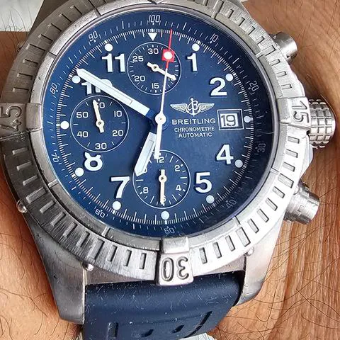 Breitling Avenger E13360 44mm Titanium Blue 7