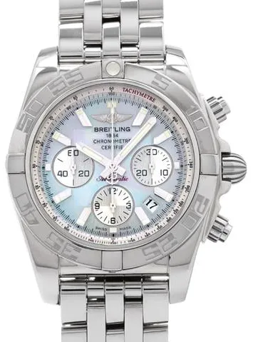 Breitling Chronomat 44 A011G85PA 44mm Stainless steel Mother-of-pearl