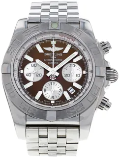 Breitling Chronomat AB0110 Stainless steel Brown