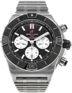 Breitling Chronomat AB0136 Stainless steel Black Baton