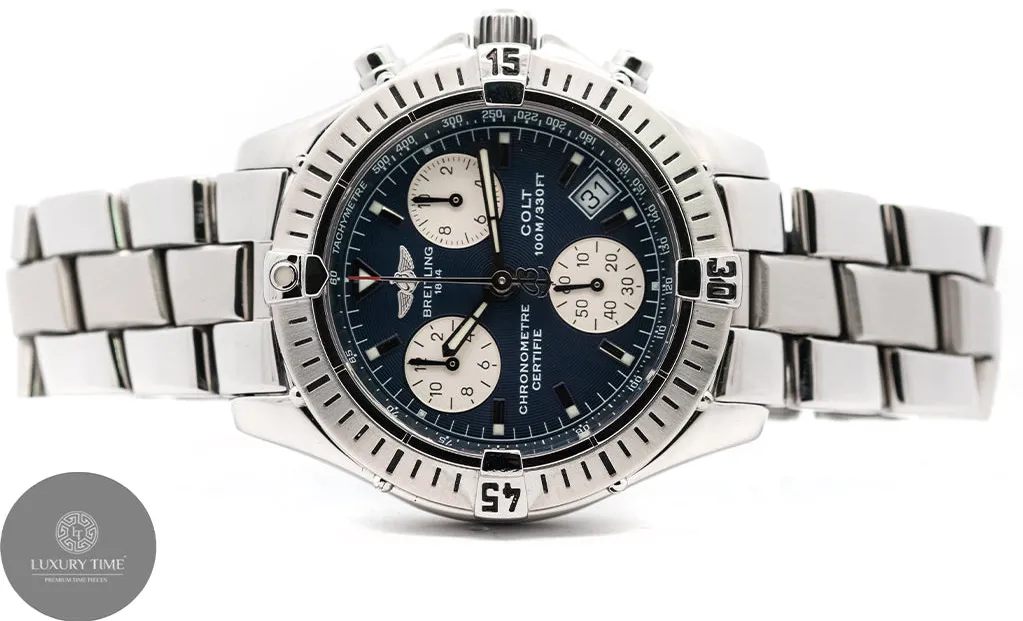 Breitling Colt A73350 38mm Stainless steel Blue 1