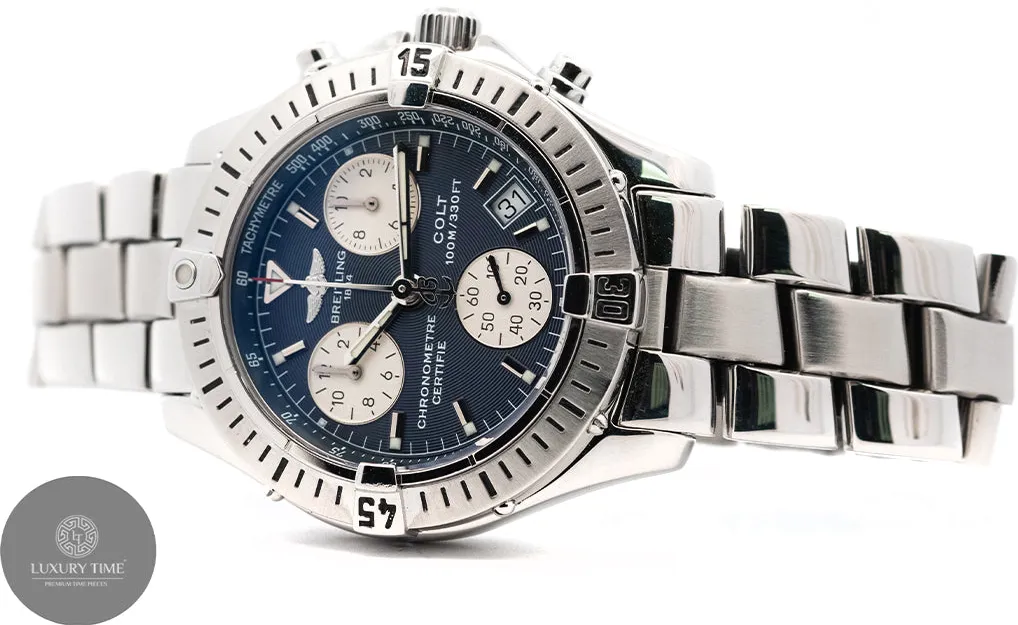 Breitling Colt A73350 38mm Stainless steel Blue 2