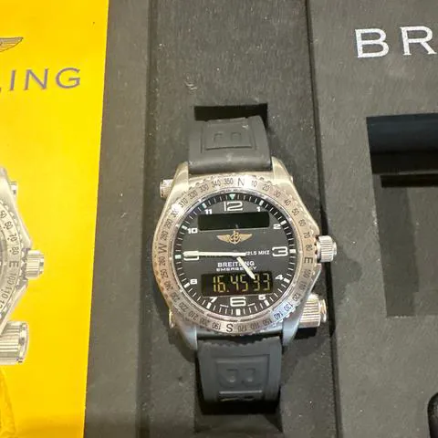 Breitling Emergency E76321 43mm Titanium Black 10