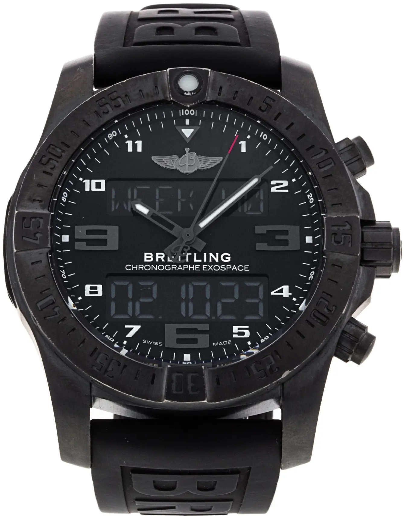 Breitling Exospace B55 Connected VB5510 46mm Titanium Black Arabic