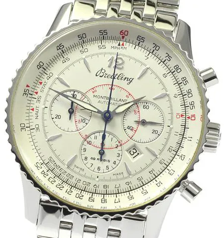 Breitling Montbrillant A41330 38mm Stainless steel Silver