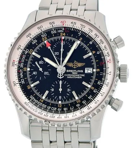 Breitling Navitimer A24322 46mm Stainless steel Black