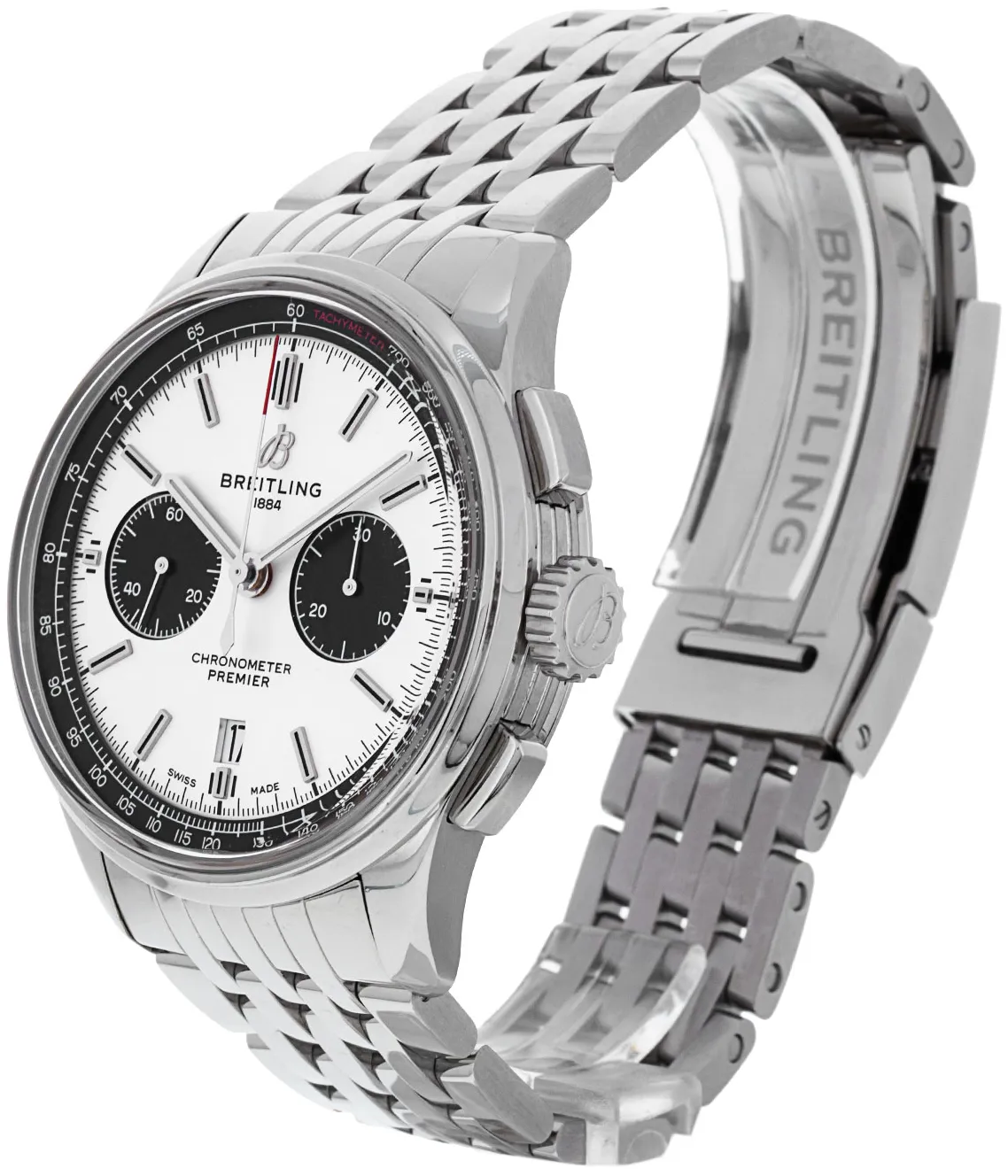 Breitling Premier AB0118 42mm Stainless steel Silver Baton 3