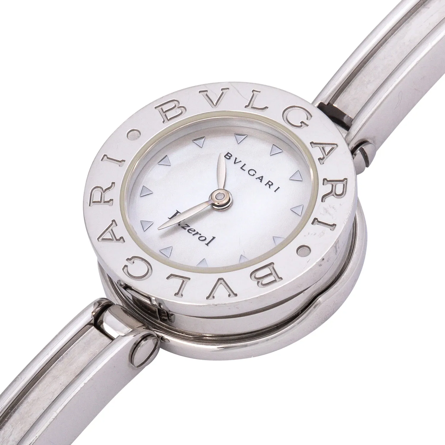 Bulgari B.zero1 BZ 22 S 22mm Stainless steel Mother-of-pearl 4