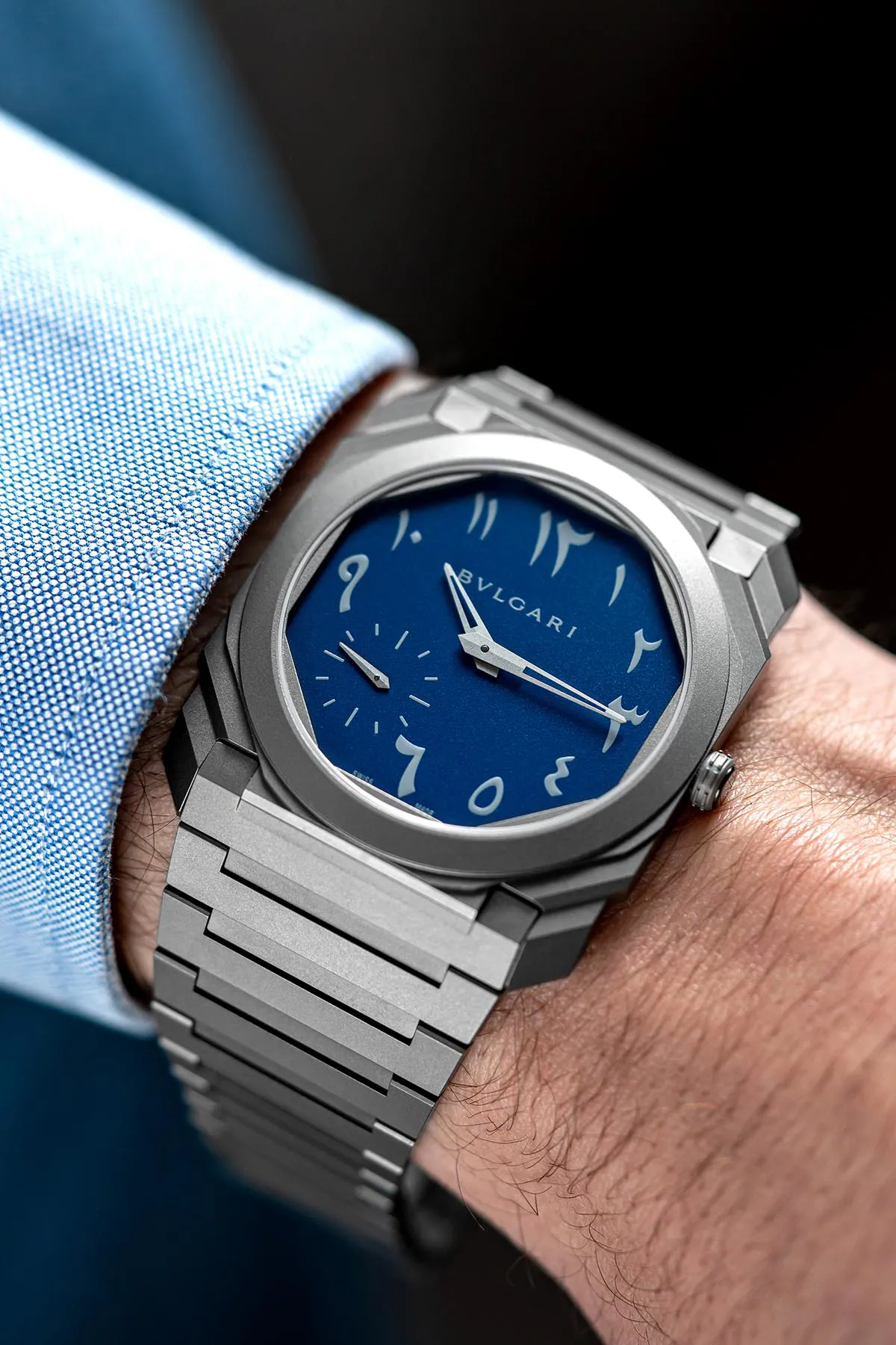 Bulgari Octo Finissimo 103301 40mm Titanium Blue