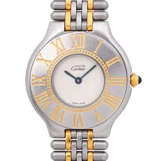 Cartier 21 Must de Cartier Yellow gold and Stainless steel