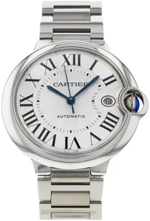 Cartier Ballon Bleu 40mm WSBB0040 Stainless steel Silver