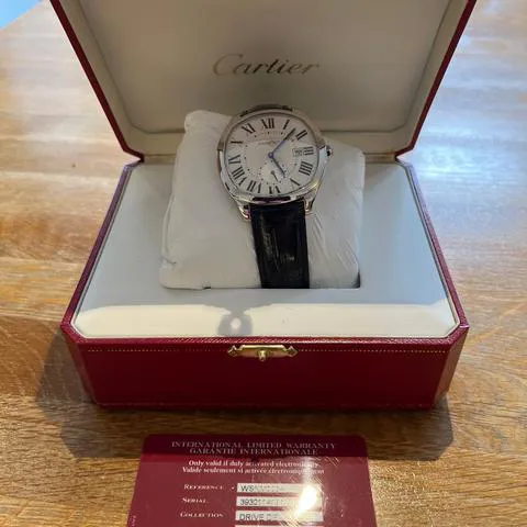 Cartier Drive de Cartier WSNM0004 40mm Stainless steel Silver