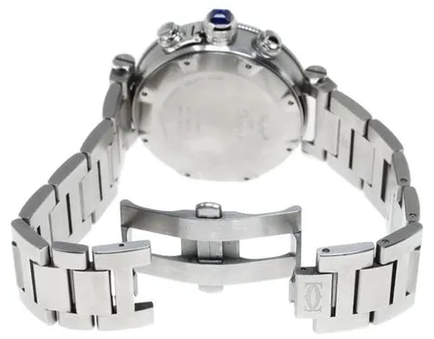 Cartier Pasha Seatimer W31089M7 42mm Stainless steel Silver 2