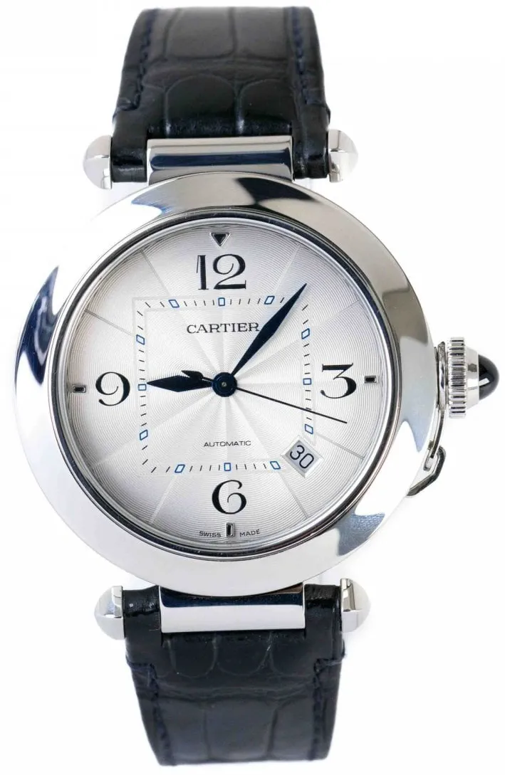 Cartier Pasha WSPA0010 38mm Stainless steel Silver