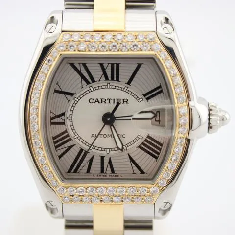 Cartier Roadster w62031y4 38mm Yellow gold and Stainless steel Silver 3