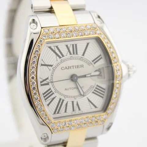 Cartier Roadster w62031y4 38mm Yellow gold and Stainless steel Silver 4