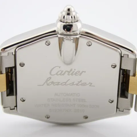 Cartier Roadster w62031y4 38mm Yellow gold and Stainless steel Silver 10