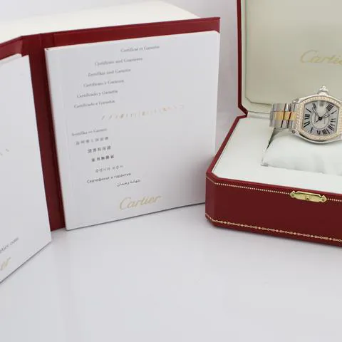 Cartier Roadster w62031y4 38mm Yellow gold and Stainless steel Silver 11