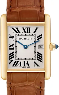 Cartier Tank Louis W1529756 Yellow gold Silver