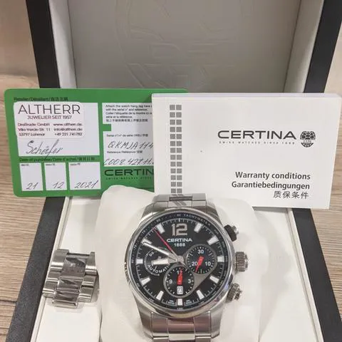 Certina DS 43mm Stainless steel