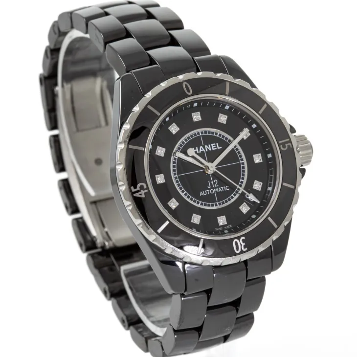 Chanel J12 H1626 38mm Ceramic and Stainless steel Black 3