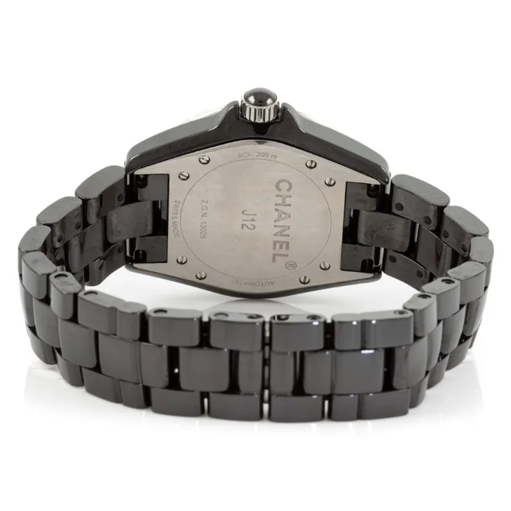 Chanel J12 H1626 38mm Ceramic and Stainless steel Black 7